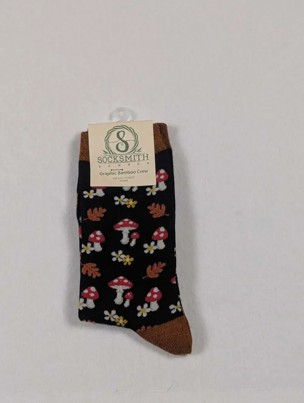 Socksmith Gems of the Forest Graphic Bamboo Crew Socks